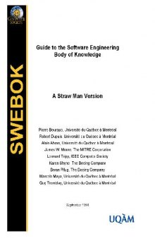 IEEE Guide to the Software Engineering Body of Knowledge