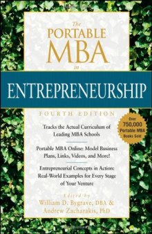 The Portable MBA in Entrepreneurship (The Portable MBA Series)