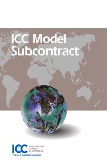 ICC model subcontract : ICC model back-to-back subcontract to ICC model model turnkey contract for major projects