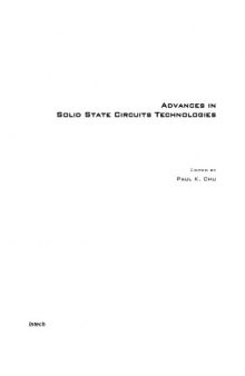 Advances in  Solid State Circuits Technologies