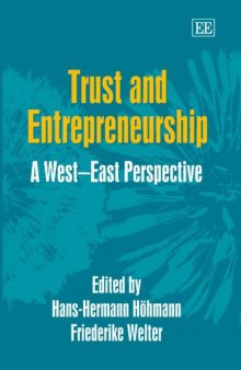 Trust And Entrepreneurship: A WestÃ»East Perspective