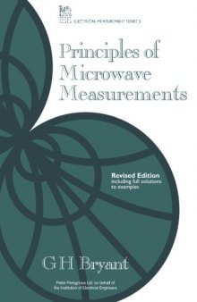 Principles of microwave measurements