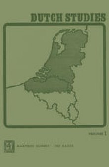 Dutch Studies: An annual review of the language, literature and life of the Low Countries