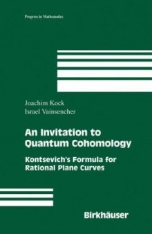 An invitation to quantum cohomology: Kontsevich's formula for rational plane curves