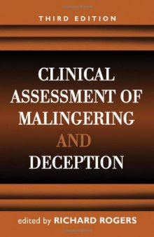 Clinical Assessment of Malingering and Deception, 3rd edition