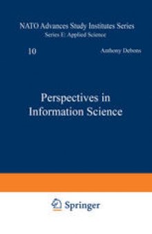 Perspectives in Information Science