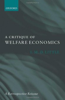 A Critique of Welfare Economics