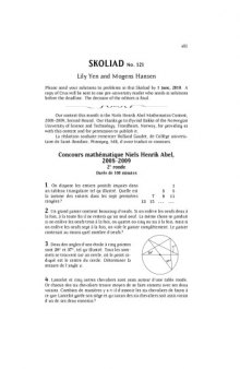Crux Mathematicorum with Mathematical Mayhem - Volume 35 Number 8 (Dec 2009) issue 8
