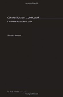 Communication Complexity: A New Approach to Circuit Depth