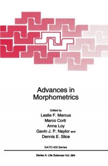 Advances in morphometrics