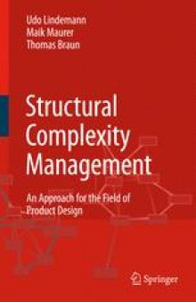 Structural Complexity Management: An Approach for the Field of Product Design