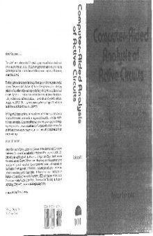 Computer-Aided Analysis of Active Circuits, Vol. 67