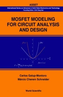 MOSFET modeling for circuit analysis and design