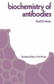 Biochemistry of Antibodies