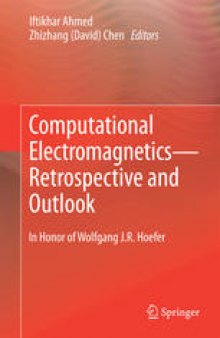 Computational Electromagnetics—Retrospective and Outlook: In Honor of Wolfgang J.R. Hoefer