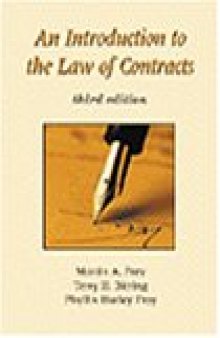 An introduction to the law of contracts