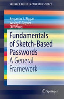 Fundamentals of Sketch-Based Passwords: A General Framework