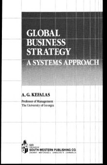 Global business strategy: a systems approach