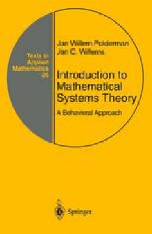 Introduction to Mathematical Systems Theory: A Behavioral Approach