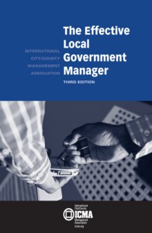 The Effective Local Government Manager
