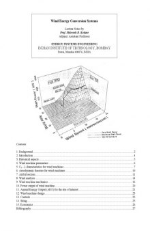 Wind Energy Conversion Systems