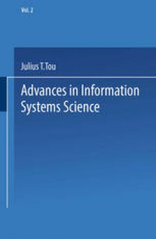 Advances in Information Systems Science: Volume 2