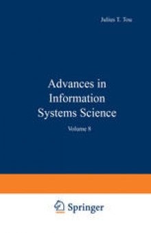 Advances in Information Systems Science: Volume 8