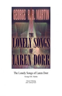 Lonely Songs of Laren Dorr