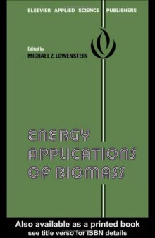Energy application of biomass