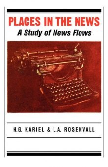 Places in the News: A Study of News Flows