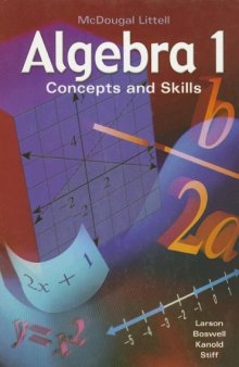 Algebra: Concepts and Skills