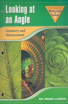 Brittanica Mathematics in Context Looking at an Angle: Geometry and Measurement