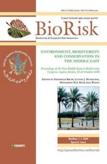 Enviroment, Biodiversity, and Conservation in the Middle East