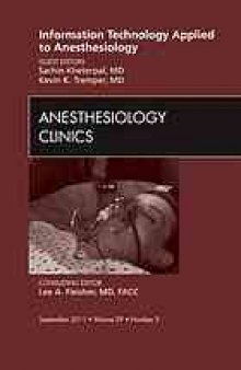 Information technology applied to anesthesiology