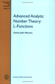 Advanced analytic number theory: L-functions