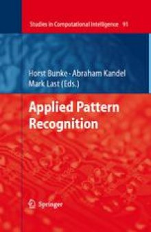 Applied Pattern Recognition