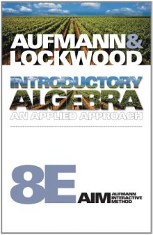 Introductory Algebra: An Applied Approach (Eighth Edition)  