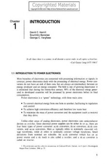 NONLINEAR PHENOMENA IN POWER ELECTRONICS