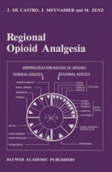 Regional Opioid Analgesia: Physiopharmacological Basis, Drugs, Equipment and Clinical Application