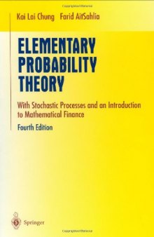 Elementary probability theory with stochastic processes and an introduction to mathematical finance