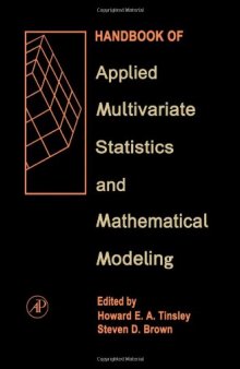 Handbook of Applied Multivariate Statistics and Mathematical Modeling