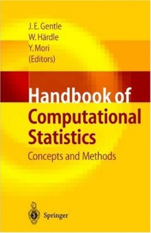 Handbook of computational statistics Concepts and methods
