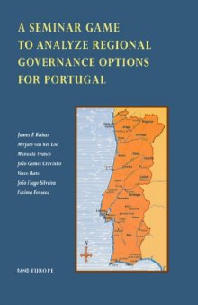 A seminar game to analyze regional governance options for Portugal