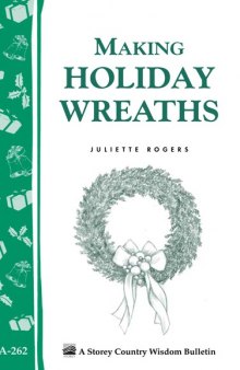 Making holiday wreaths