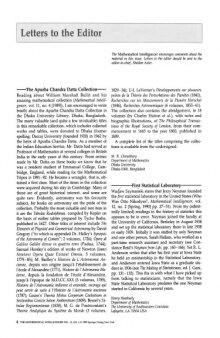 The Mathematical Intelligencer Vol 12 No 4, December 1990