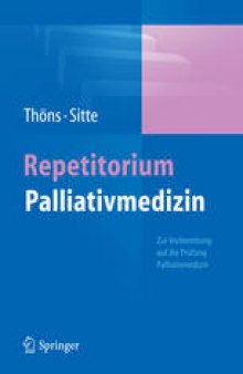 Repetitorium Palliativmedizin