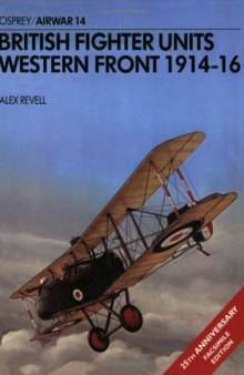 British Fighter Units: Western Front 1914-16