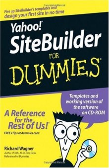 Yahoo! Sitebuilder For Dummies