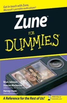 Zune For Dummies (For Dummies (Computer Tech))
