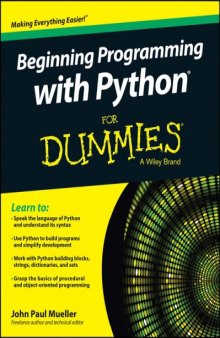 Beginning Programming With Python
